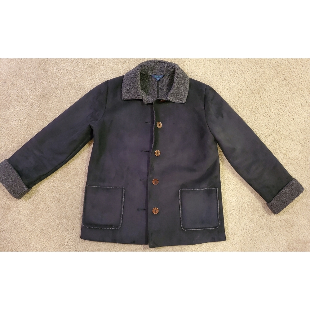 Boden Sherpa Lined Button Down Jacket - image 1